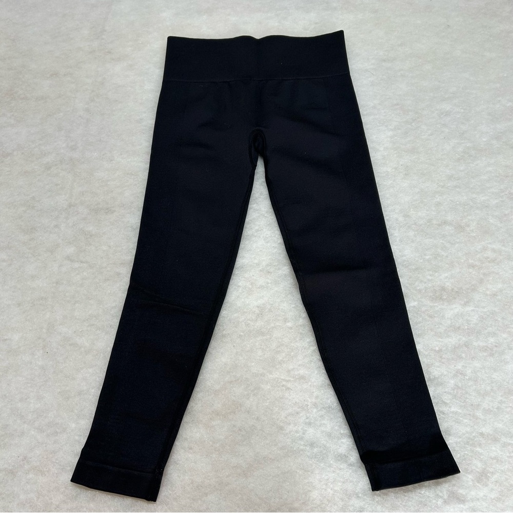 Anybody Women's Leggings Size M Jacquard Smoothing Legging Black